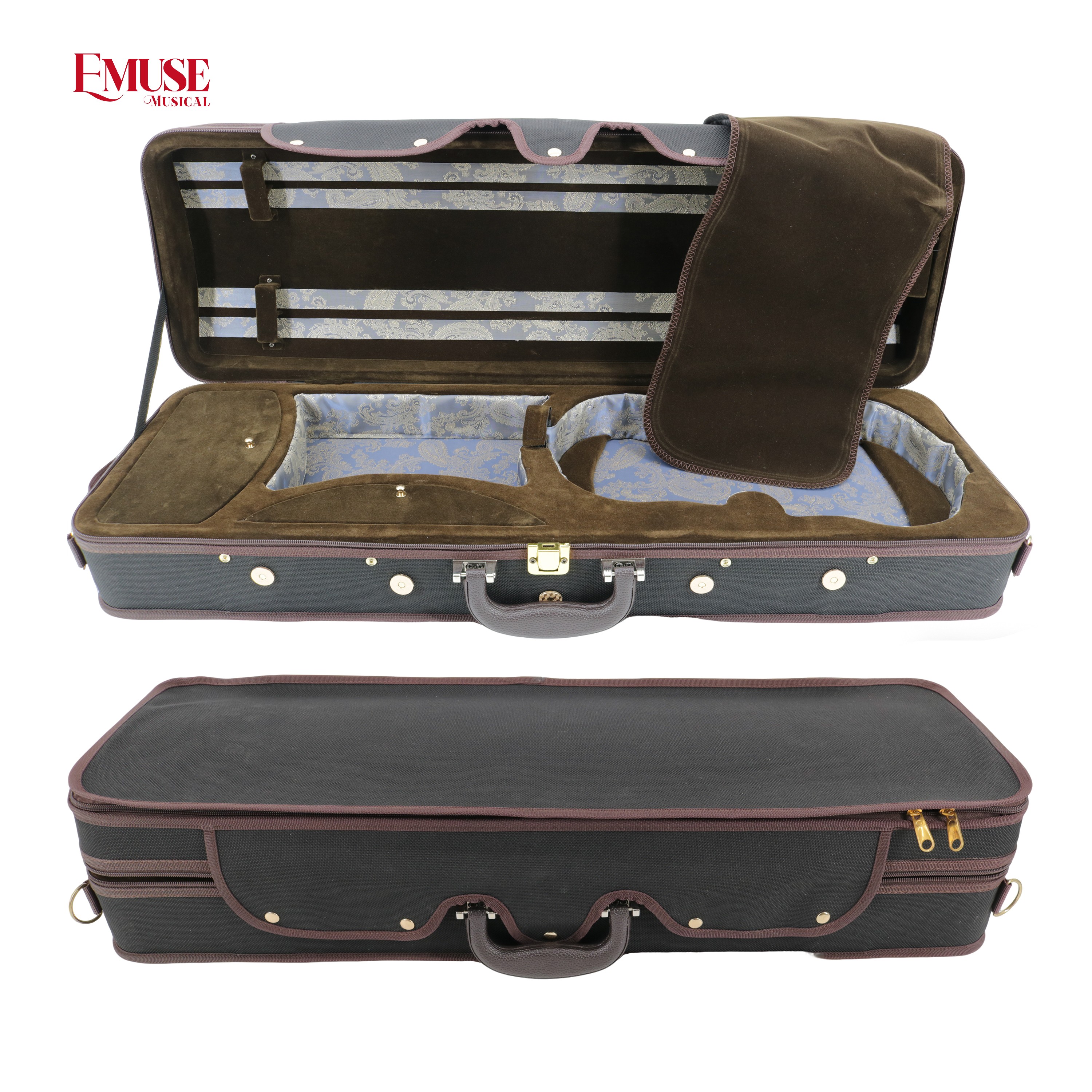 Factory High Grade Master Rectangle Foam Violin Case