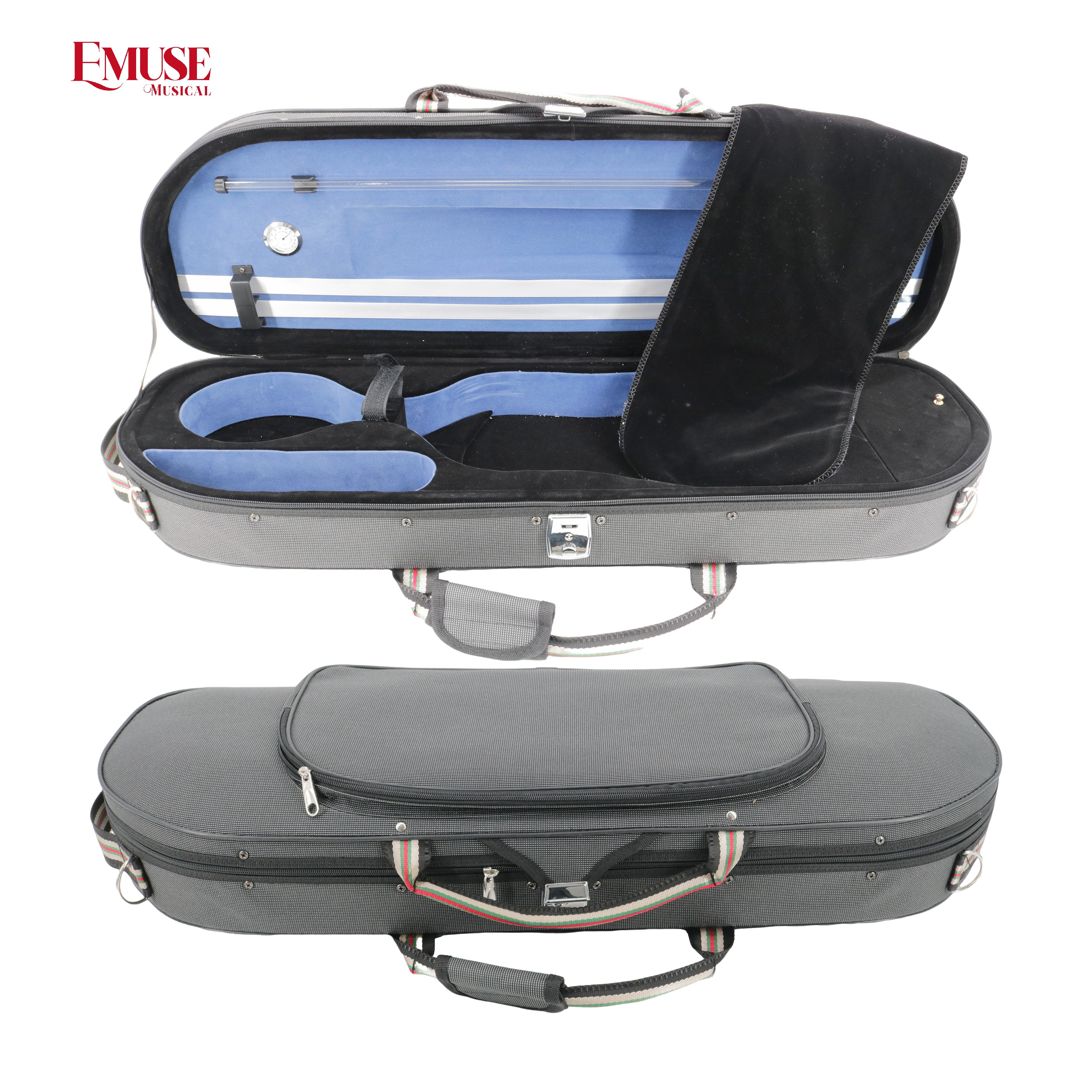 Soft Durable Oxford Violin Case with Shoulder Backpack Straps