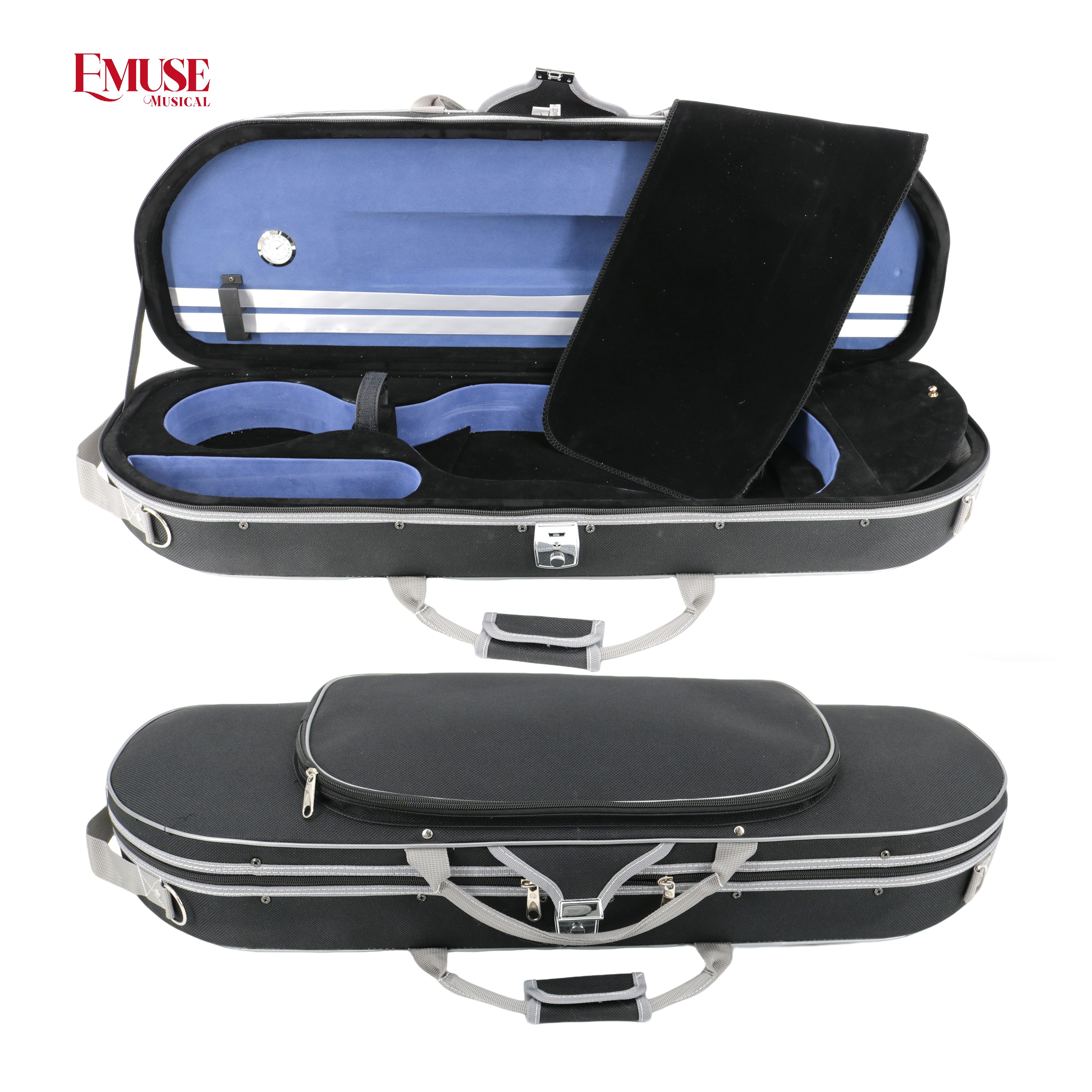 Custom OEM Foam Musical Instruments Hard Case for Violin